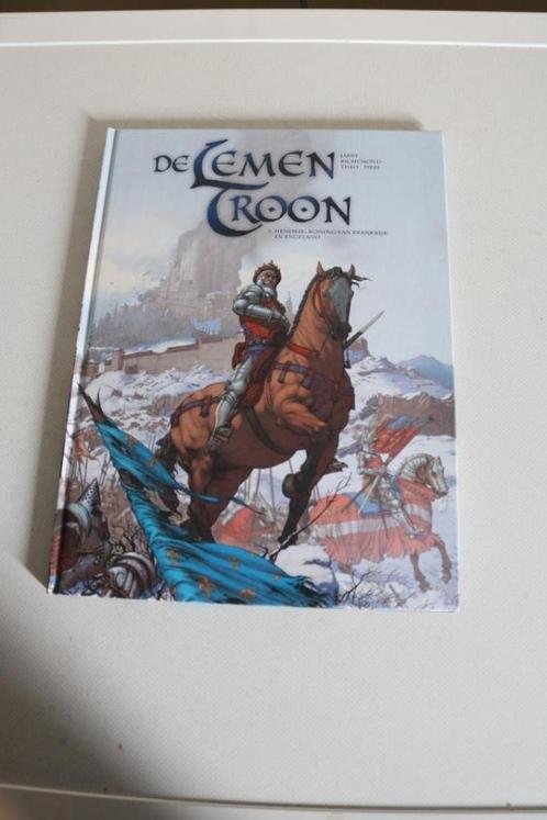 De lemen troon 3: Hendrik, koning van Frankrijk en Engeland, Boeken, Stripverhalen, Nieuw, Eén stripboek, Ophalen of Verzenden