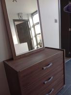 Spiegel en ladenkast, Ophalen, Gebruikt, Hout