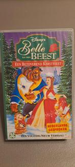 Disney VHS Belle en het Beest Een betoverend Kerstfeest, Cd's en Dvd's, Tekenfilms en Animatie, Alle leeftijden, Gebruikt, Tekenfilm