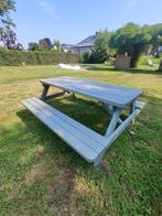 Picknickbank in hout, Tuin en Terras, Picknicktafels, Ophalen, Gebruikt