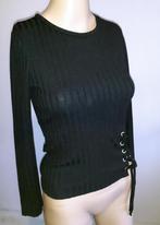 trui zwart met corset effect Jennyfer XS of 34, Kleding | Dames, Nieuw, Maat 34 (XS) of kleiner, Zwart, Verzenden