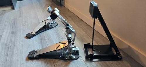 Millenium the strike double bass pedal kick pedal + milleniu, Musique & Instruments, Batteries & Percussions, Comme neuf, Enlèvement