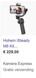 hohem isteady M6 gimbal, Audio, Tv en Foto, Fotografie | Statieven en Balhoofden, Ophalen, Zo goed als nieuw, Overige typen