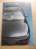 TOYOTA CELICA 1991, Boeken, Auto's | Folders en Tijdschriften, Ophalen of Verzenden, Zo goed als nieuw, Toyota
