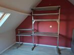 Modulair ijzeren rek werkplaats garage, Ophalen, Gebruikt