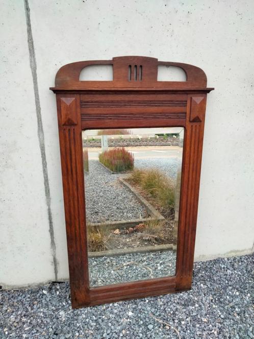 brocante 1920s grote Art Deco spiegel Haagse school ?, Huis en Inrichting, Woonaccessoires | Spiegels, Gebruikt, 50 tot 75 cm