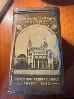 Blikken doos wereldtentoonstelling Antwerpen 1930, Ophalen of Verzenden