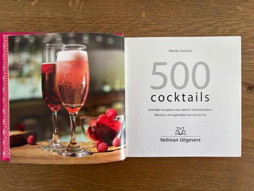 Recepten van 500 Heerlijke Cocktails, Boeken, Kookboeken, Zo goed als nieuw, Overige typen, Overige gebieden, Ophalen of Verzenden