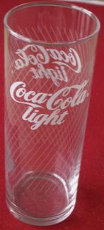 Recht Coca Cola light glas witte opdruk Coca-Cola light en s, Verzamelen, Glas en Drinkglazen, Ophalen of Verzenden, Nieuw