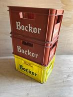 3 authentieke Bockor Bierbakken, Ophalen, Gebruikt, Flesje(s)