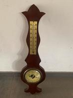Vintage thermo en barometer, Audio, Tv en Foto, Weerstations en Barometers, Ophalen, Gebruikt, Barometer