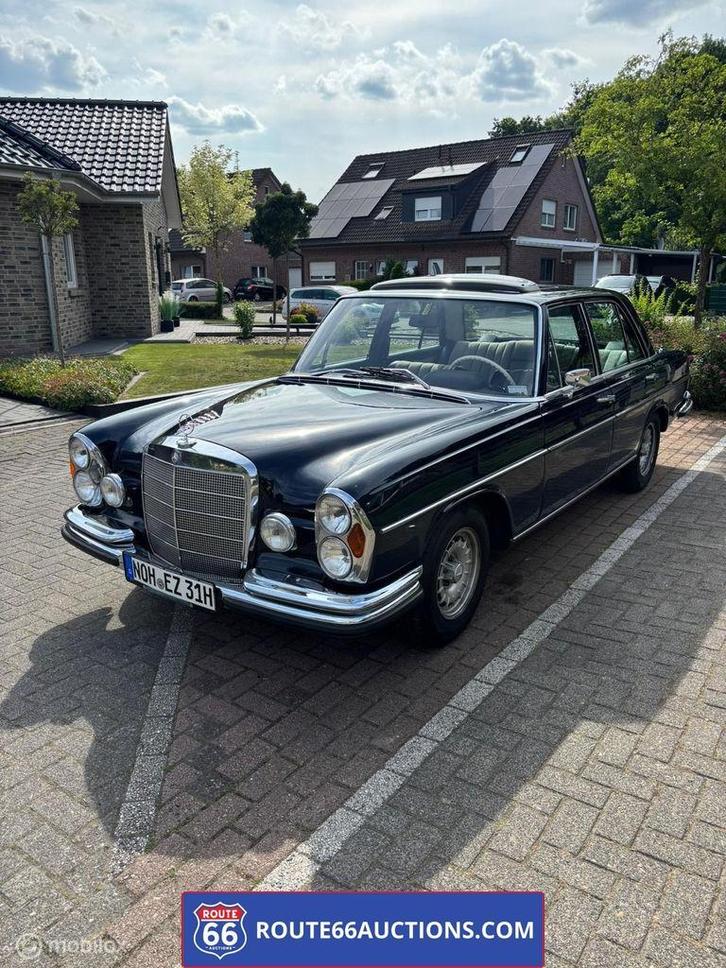 Mercedes-Benz 280 SE | 1966 | Route 66 Auctions, Auto's, Oldtimers, Bedrijf, Te koop, Mercedes-Benz, Benzine, Overige carrosserie