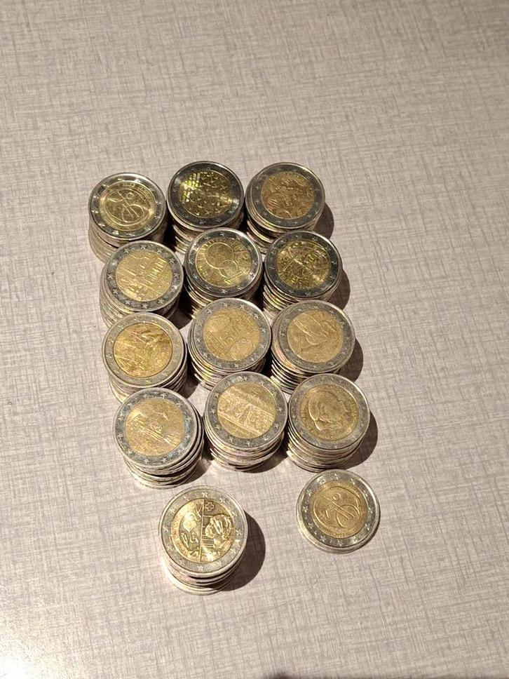 2 euro munt 135 x, Postzegels en Munten, Munten | Europa | Euromunten, 2 euro, Ophalen