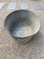 Grote zinken kuip, Ophalen, Tuin, Gebruikt, Metaal