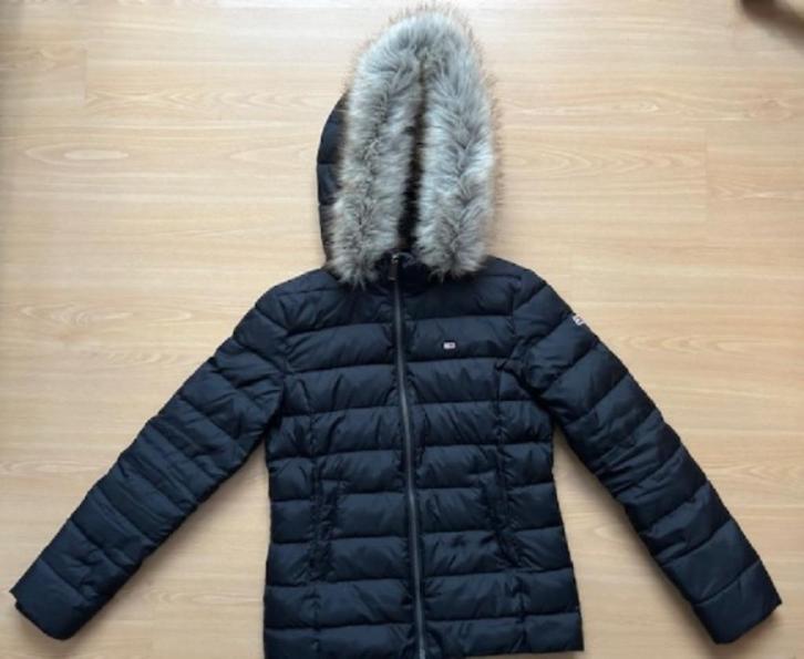 Tommy Hilfiger donsjack (zwart, S), Kleding | Dames, Jassen | Winter, Zo goed als nieuw, Maat 36 (S), Zwart, Ophalen