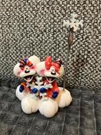 Statue diddl et diddlina de 7,5 cm neige avec clip photo, Collections, Diddl, Enlèvement ou Envoi, Diddl, Utilisé