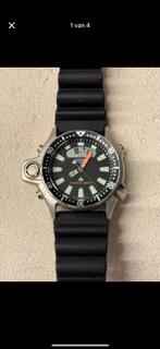 Duikhorloge, Handtassen en Accessoires, Horloges | Heren, Ophalen, Staal, Overige materialen, Zo goed als nieuw