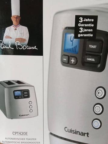 CUISINART Grille pain avec 3 fonctions spéciales NEUF beschikbaar voor biedingen