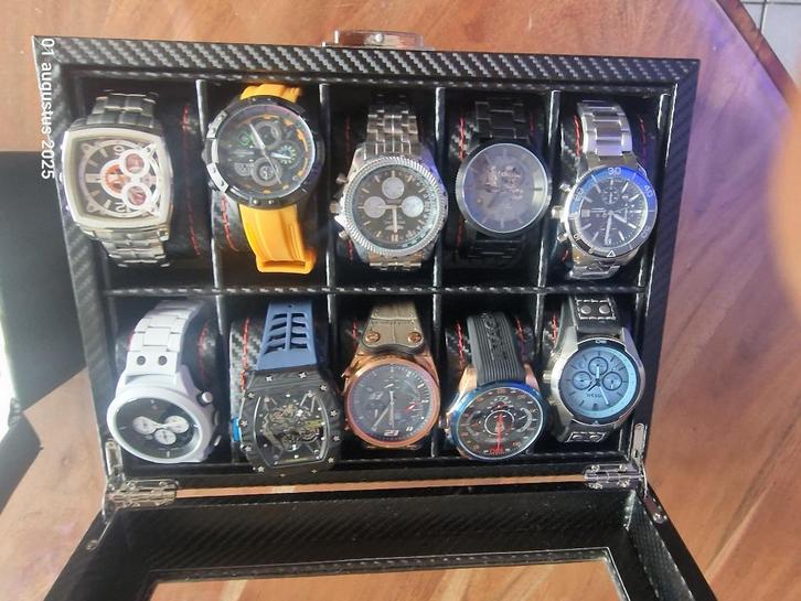 Verzameling horloges, Handtassen en Accessoires, Horloges | Heren, Nieuw, Polshorloge, Ophalen of Verzenden