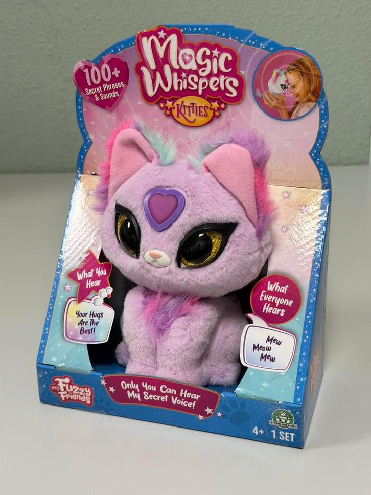 Magic Whispers Zoey Kitties, jouet parlant, chat, nouveau, Enfants & Bébés, Jouets | Peluches, Neuf, Chat, Enlèvement ou Envoi