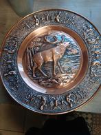 Assiette en cuivre, Antiquités & Art, Enlèvement, Cuivre