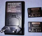 Adaptateur avec 2 batteries pour appareil photo Panasonic, Ophalen, Zo goed als nieuw