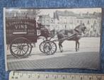 Photo Marchand de vin à cheval - Bruxelles 1900, Ophalen of Verzenden, Zo goed als nieuw, Foto
