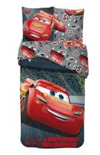 Disney Cars Dekbedovertrek 140 x 200 - McQueen, Dekbedovertrek, Nieuw, Ophalen of Verzenden, Grijs