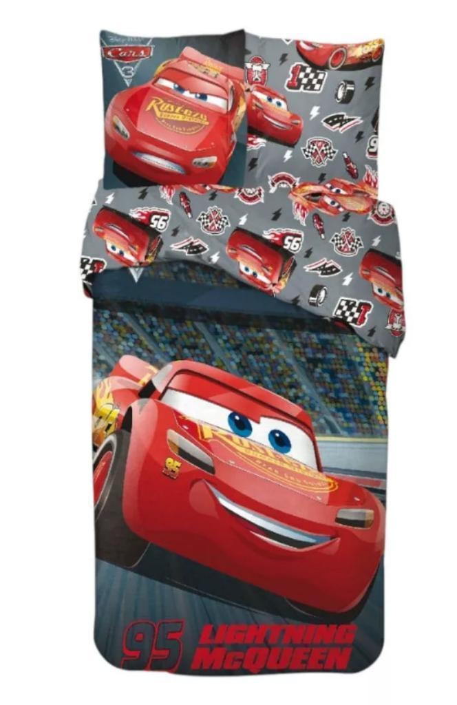 Disney Cars Dekbedovertrek 140 x 200 - McQueen, Enfants & Bébés, Chambre d'enfant | Linge de lit, Neuf, Housse de couette, Gris