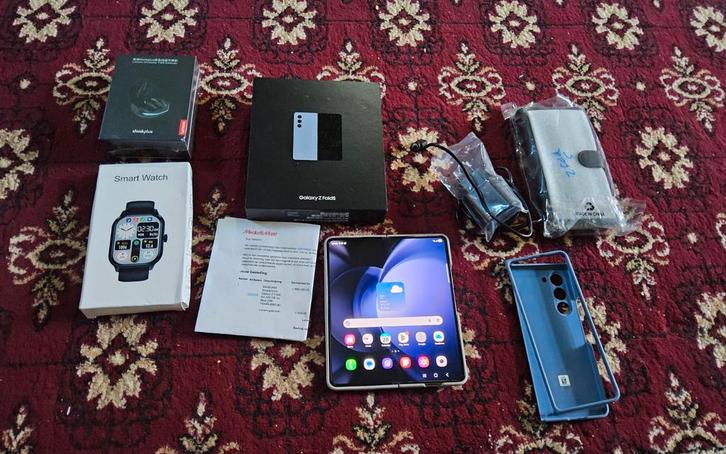 Samsung Galaxy Z Fold 5, 256gb, bijna nieuw met accessoires, Telecommunicatie, Mobiele telefoons | Samsung, Galaxy Z Fold, Ophalen of Verzenden