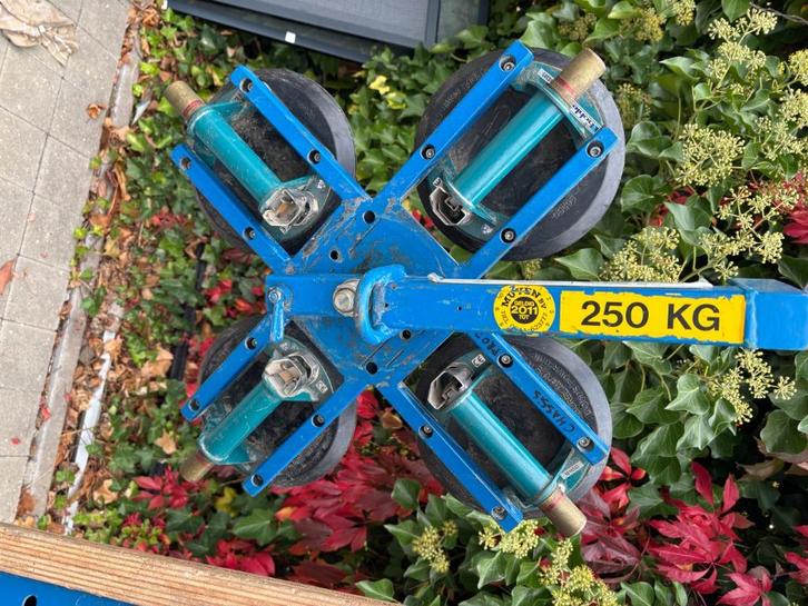 Professioneel heftoestel voor glasbewerker, schrijnwerker, Zakelijke goederen, Machines en Bouw | Liften, Steigers en Ladders