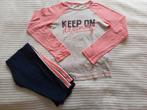 2-delige pyjama hema 128-134, Kinderen en Baby's, Kinderkleding | Maat 134, Nacht- of Onderkleding, Gebruikt, Meisje, Ophalen of Verzenden