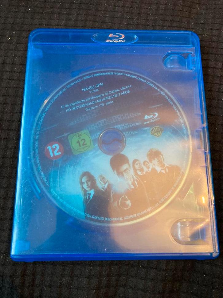 Harry Potter and the order of the phoenix blu-ray, Cd's en Dvd's, Blu-ray, Zo goed als nieuw, Ophalen of Verzenden
