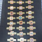 Complete reeks sigarenbandjes Ritmeester: Tegels, Verzamelen, Ophalen of Verzenden, Zo goed als nieuw, Sigarenbandjes