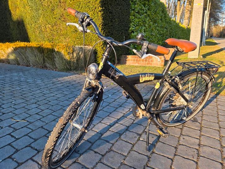 Urban Grunge 24” Kinderfiets – 6 versnellingen – Stoere look, Fietsen en Brommers, Fietsen | Kinderfietsjes, Gebruikt, Ophalen