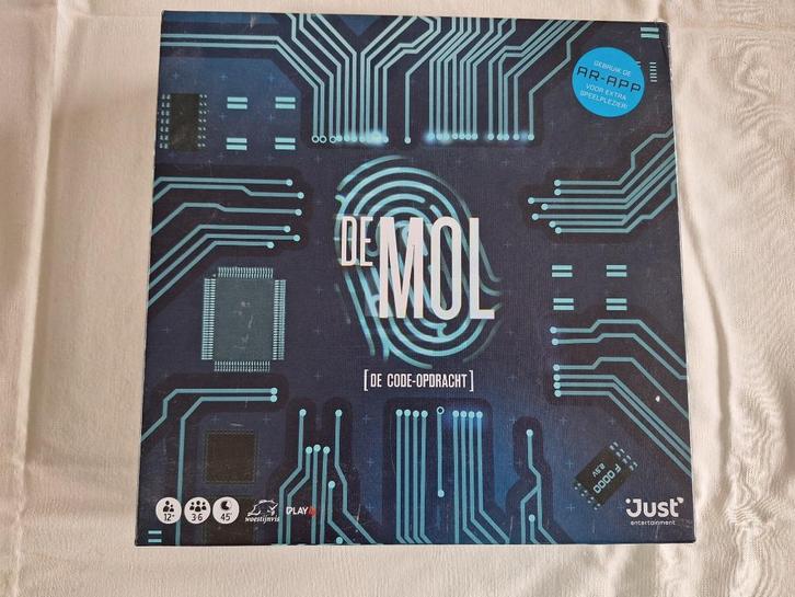 Gezelschapsspel De Mol (Nieuw), Hobby en Vrije tijd, Gezelschapsspellen | Bordspellen, Nieuw, Een of twee spelers, Drie of vier spelers