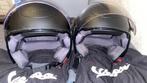 Vespa VJ helm Double Black, Fietsen en Brommers, Brommerhelmen, Ophalen