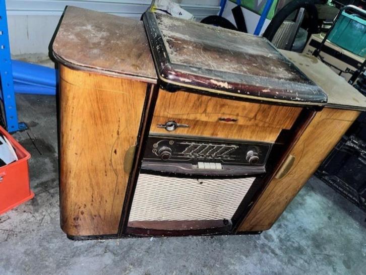 tourne disque SBR 9354 A, Antiek en Kunst, Antiek | Tv's en Audio, Ophalen