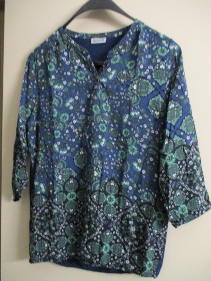 Blouse bleue Street One taille 40 à motif floral, Vêtements | Femmes, Blouses & Tuniques, Comme neuf, Taille 38/40 (M), Bleu, Enlèvement ou Envoi
