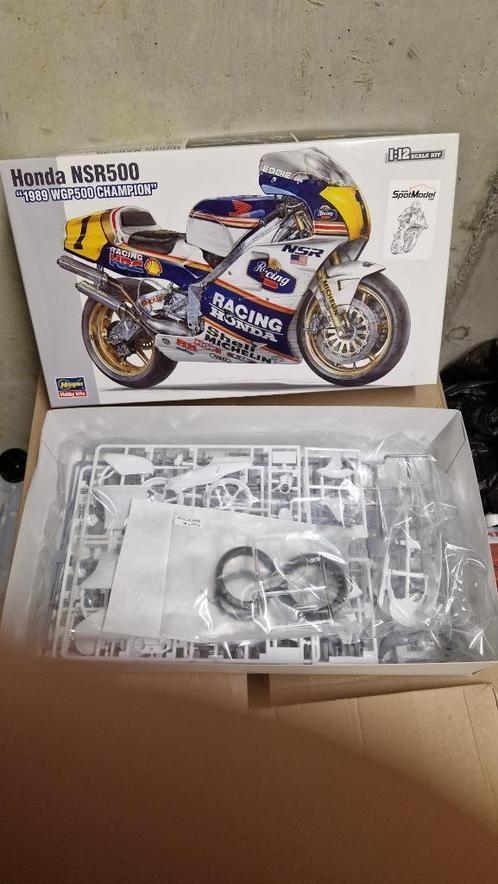 Maquette Hasegawa Honda Nsr500 1989 (21504), Hobby en Vrije tijd, Modelbouw | Auto's en Voertuigen, Zo goed als nieuw, Overige typen