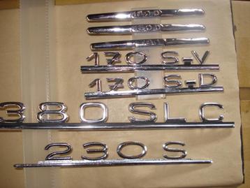 Nieuwe  originele type emblemen MERCEDES oldtimers 170/180/2, Auto-onderdelen, Ophalen, Nieuw, Mercedes-Benz