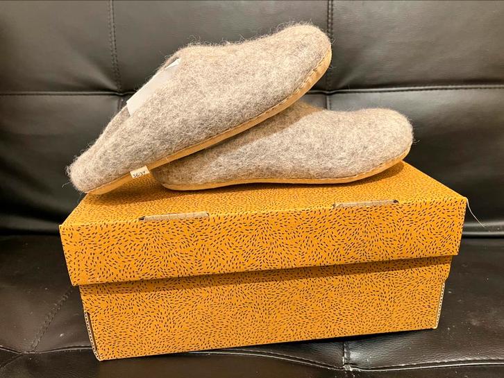 Vilten pantoffels maat 36 Dille & Kamille, Kleding | Dames, Homewear, Nieuw, Maat 36 (S), Grijs, Ophalen