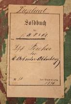 Soldbuch d'un artilleur Allemand ww1, Enlèvement ou Envoi, Armée de terre, Autres types