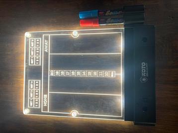 Darts scorebord, Enlèvement