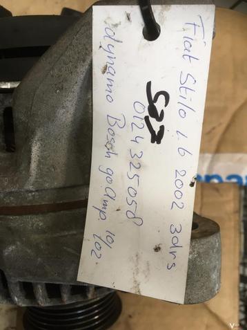Fiat Stilo 1.6 2002 dynamo beschikbaar voor biedingen