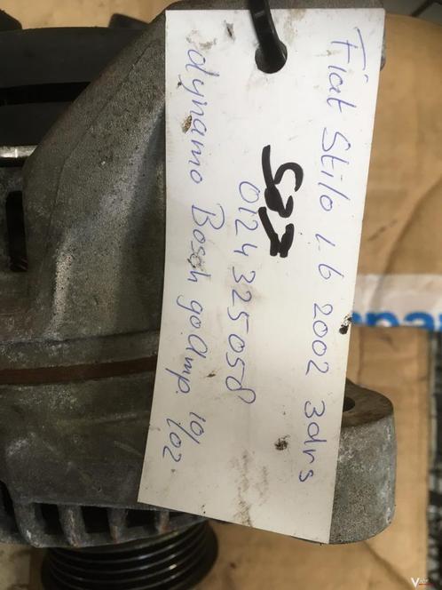 Fiat Stilo 1.6 2002 dynamo, Auto-onderdelen, Motor en Toebehoren, Gebruikt, Ophalen of Verzenden