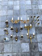 Antieke wandverlichting (koper), Ophalen