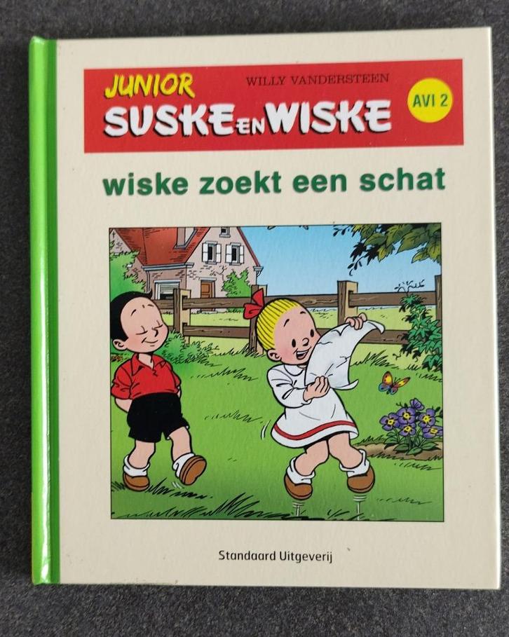 Leesboek "Wiske zoekt een schat", Boeken, Kinderboeken | Jeugd | onder 10 jaar, Zo goed als nieuw, Fictie algemeen, Ophalen of Verzenden