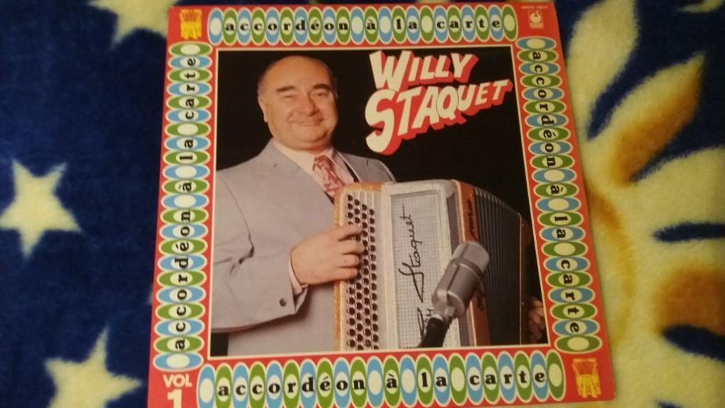 Disque vinyl 33 tours willy staquet (2), CD & DVD, Vinyles | Pop, Comme neuf, Enlèvement ou Envoi