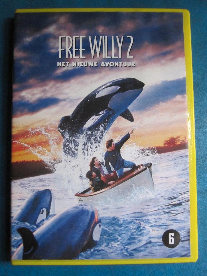 Free Willy 2 - La nouvelle aventure (1995), CD & DVD, DVD | Aventure, Comme neuf, À partir de 6 ans, Enlèvement ou Envoi